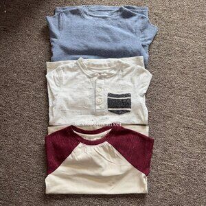 TARGET CAT & JACK SHIRTS SIZE 5T 3CT